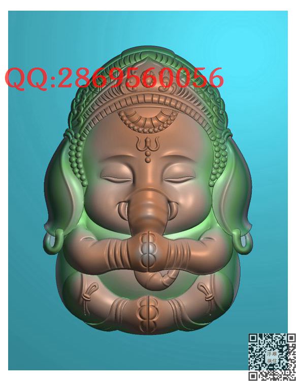 哈奴曼象神大鹏金翅鸟（521） 小象_玉雕仿古挂件花件牌子46牌木雕图牙雕图46牌精雕图浮雕图